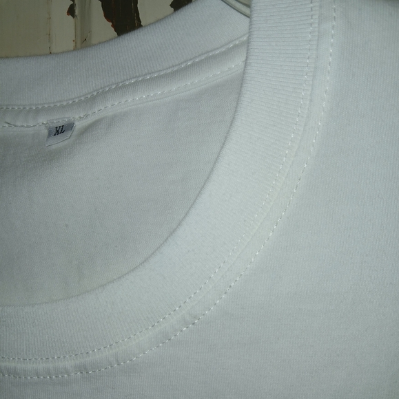 XL UNISEX 100% Cotton Tee, Imported. NWOT - Picture 3 of 6